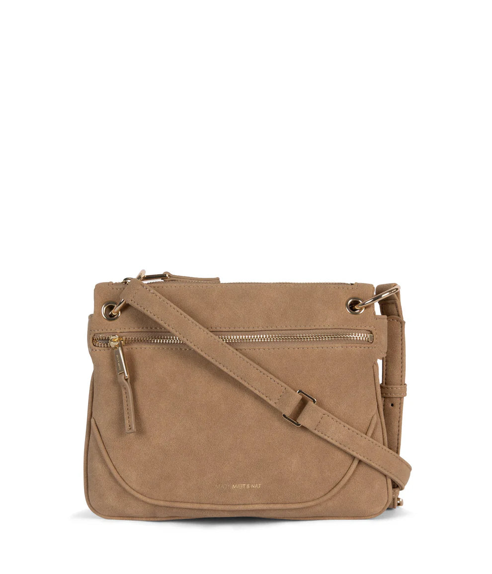 Britt - Sac à bandoulière végétalien - Latté