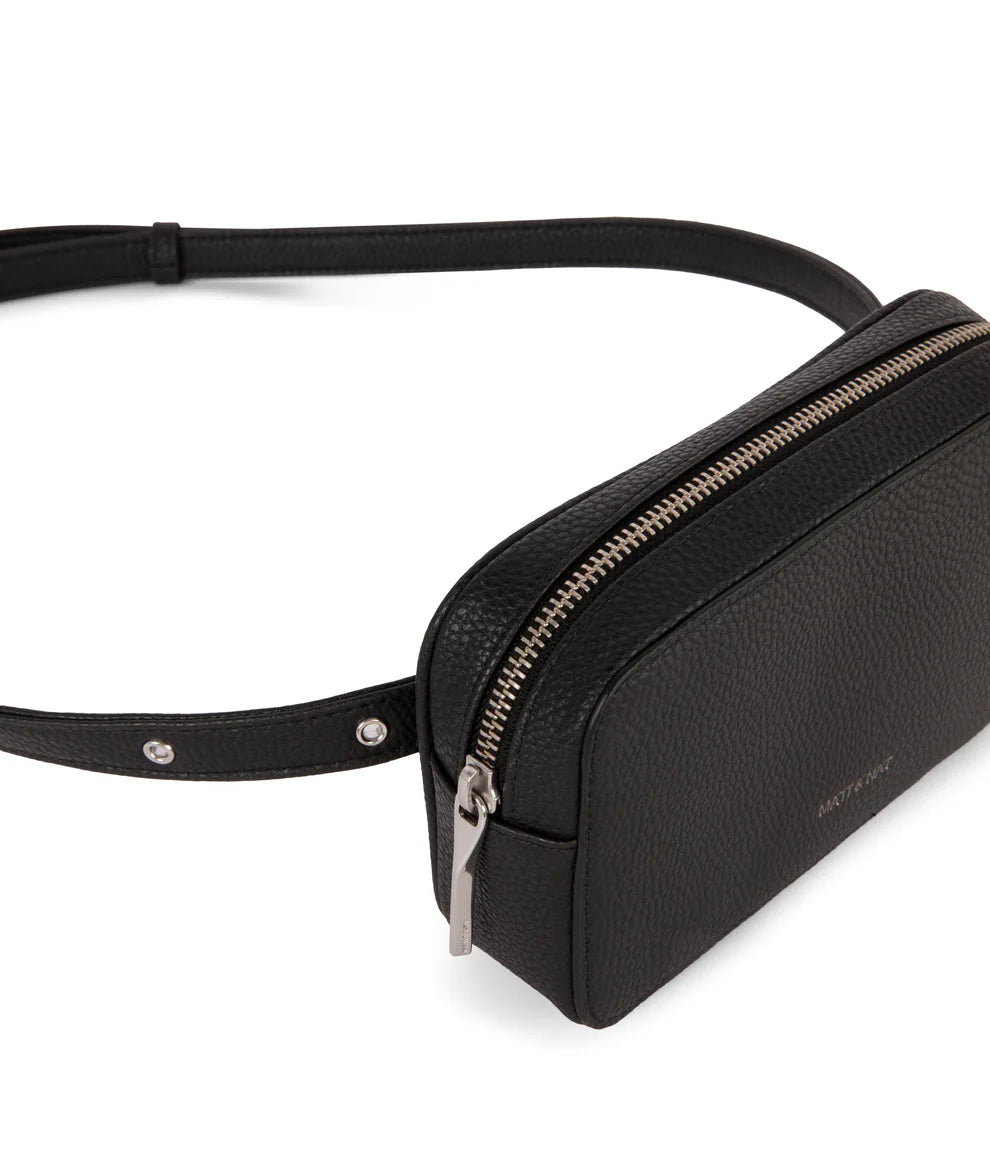 Larra - Sac banane végétalien - Noir