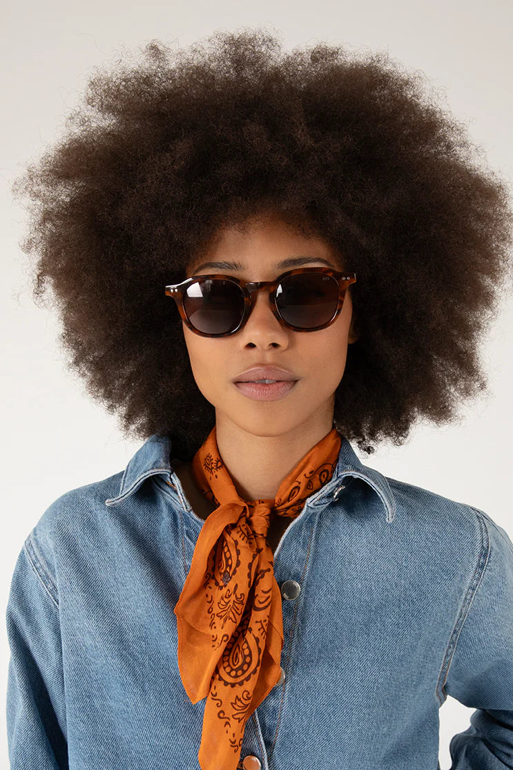 Nika - Lunettes de soleil recyclées - Tortue