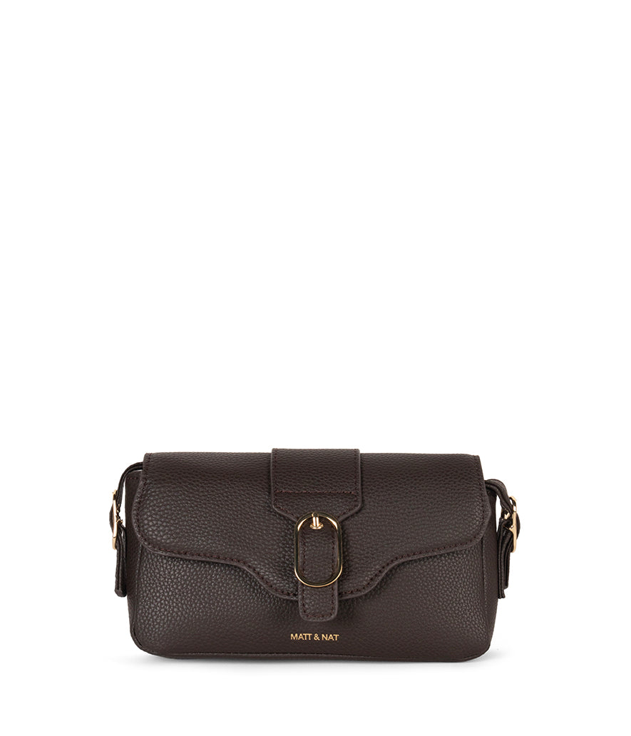 Isabelle SM - Sac à bandoulière végétalien - Fudge