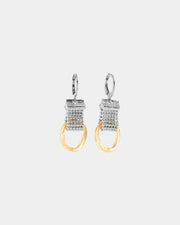 Boucles d'oreilles Flamora - Deux tons