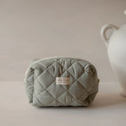 Grande pochette matelassée XL - Menthe