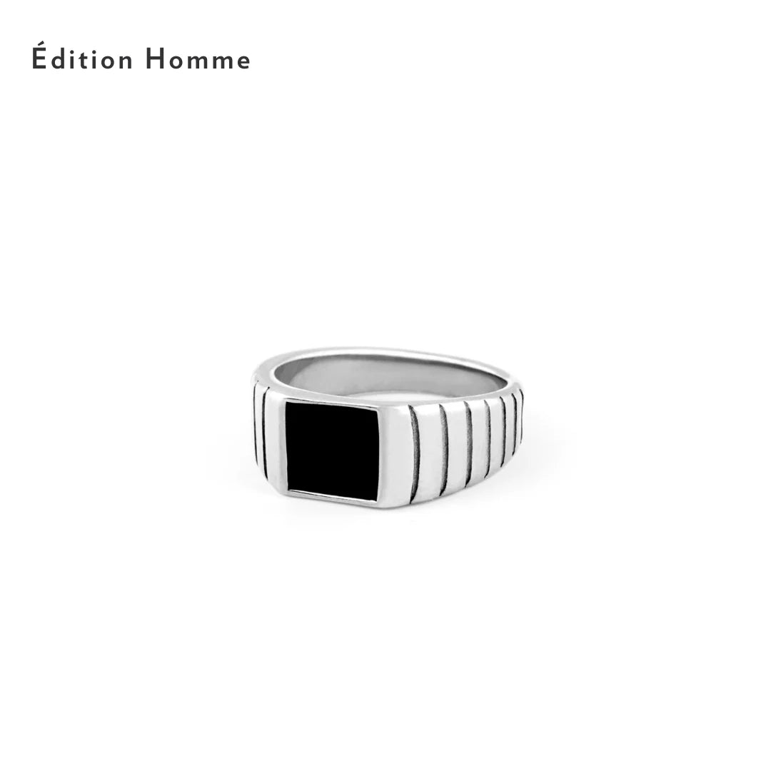 Bague Hommes London - Argent