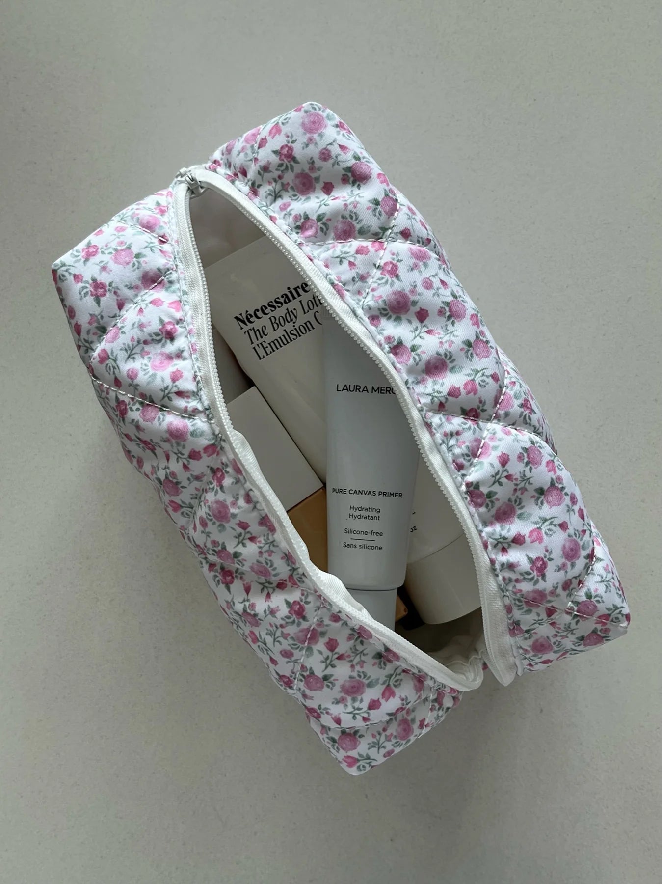 Trousse de voyage - Pink petals