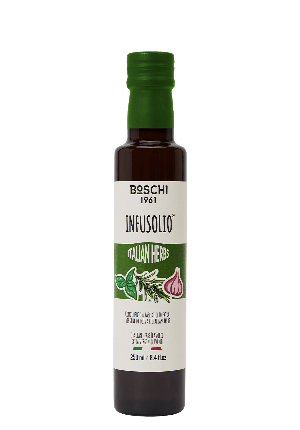 Huile d'olive extra vierge - Herbes italiennes