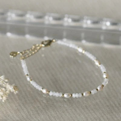 Bracelet Iyla Moonstone - Or