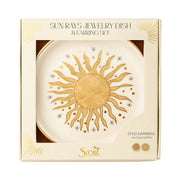 Assiette à bijoux Rayons de soleil - Or
