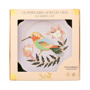 Assiette à bijoux Colibri - Or