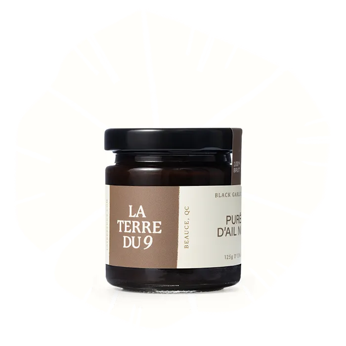 Purée d'ail noir