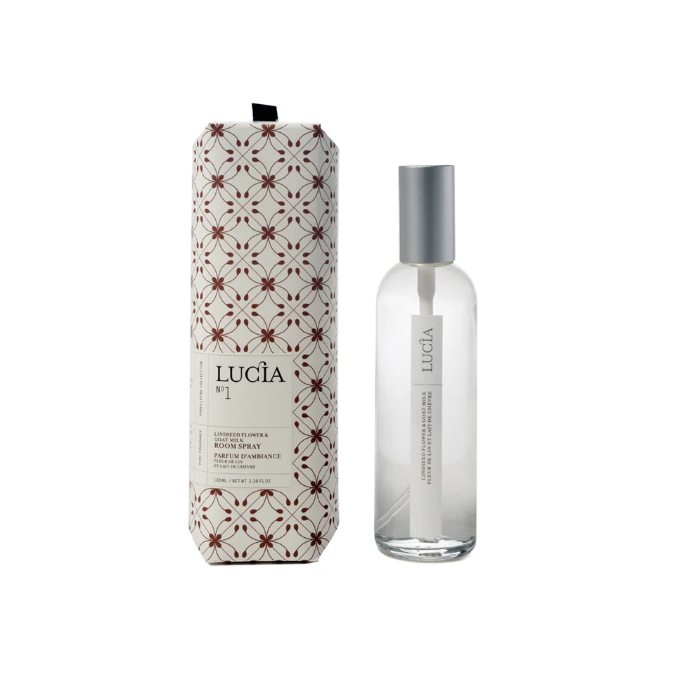 Parfum d'ambiance 100ml - Lait de chèvre et huile de lin