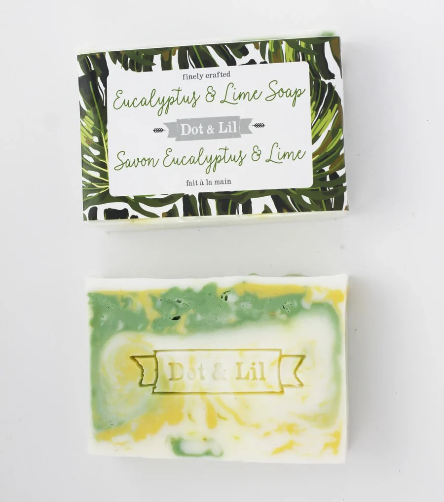 Savon en barre - Eucalyptus et lime