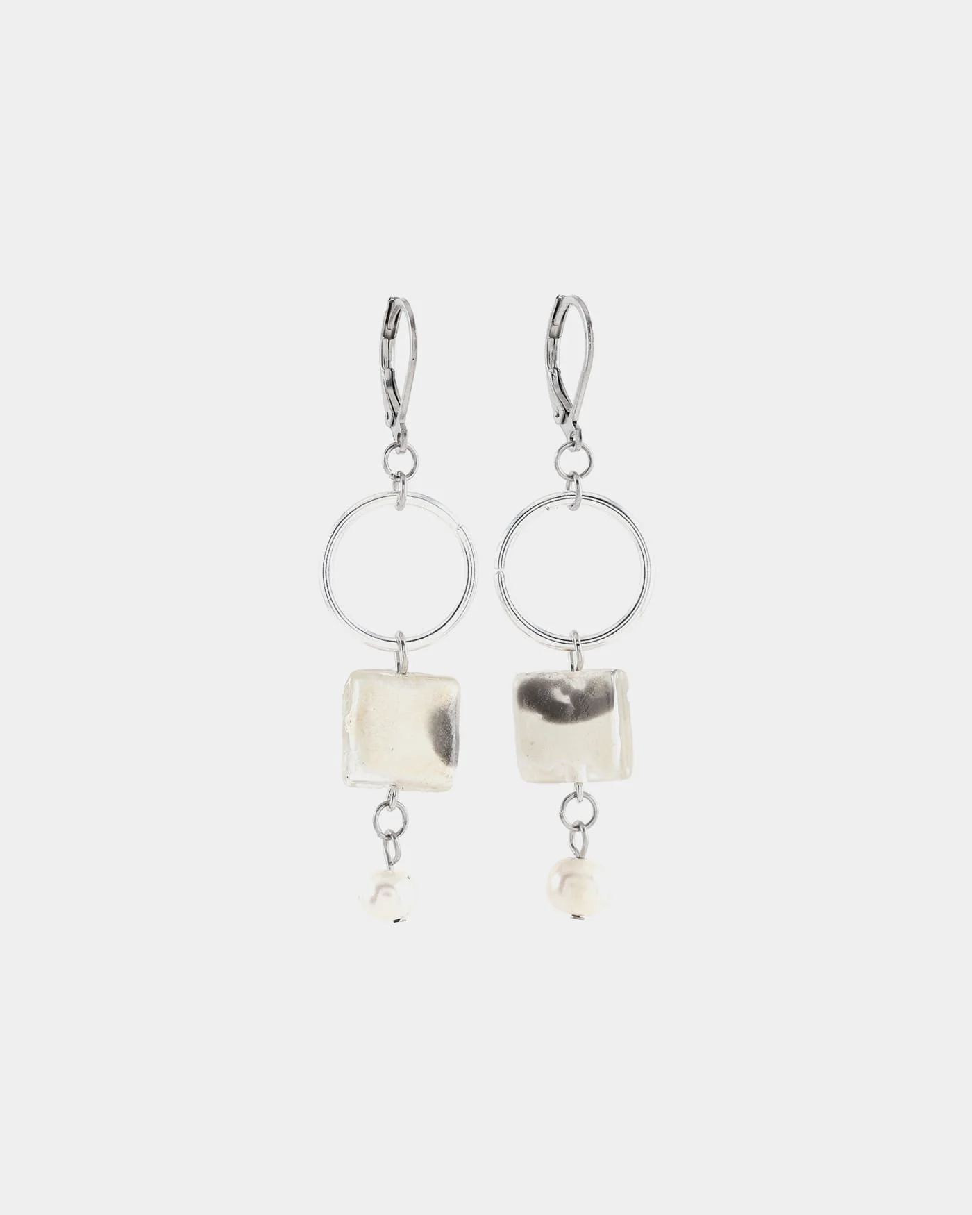 Boucles d'oreilles Meissa - Argent - Luna