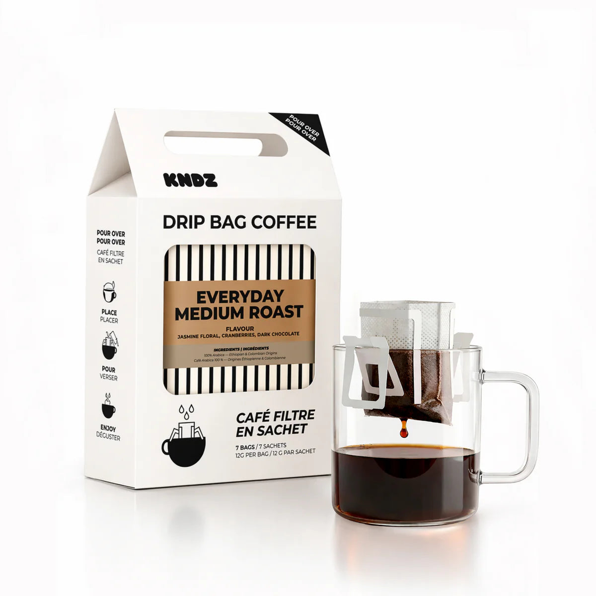 Café filtre en sachet - Everyday medium roast