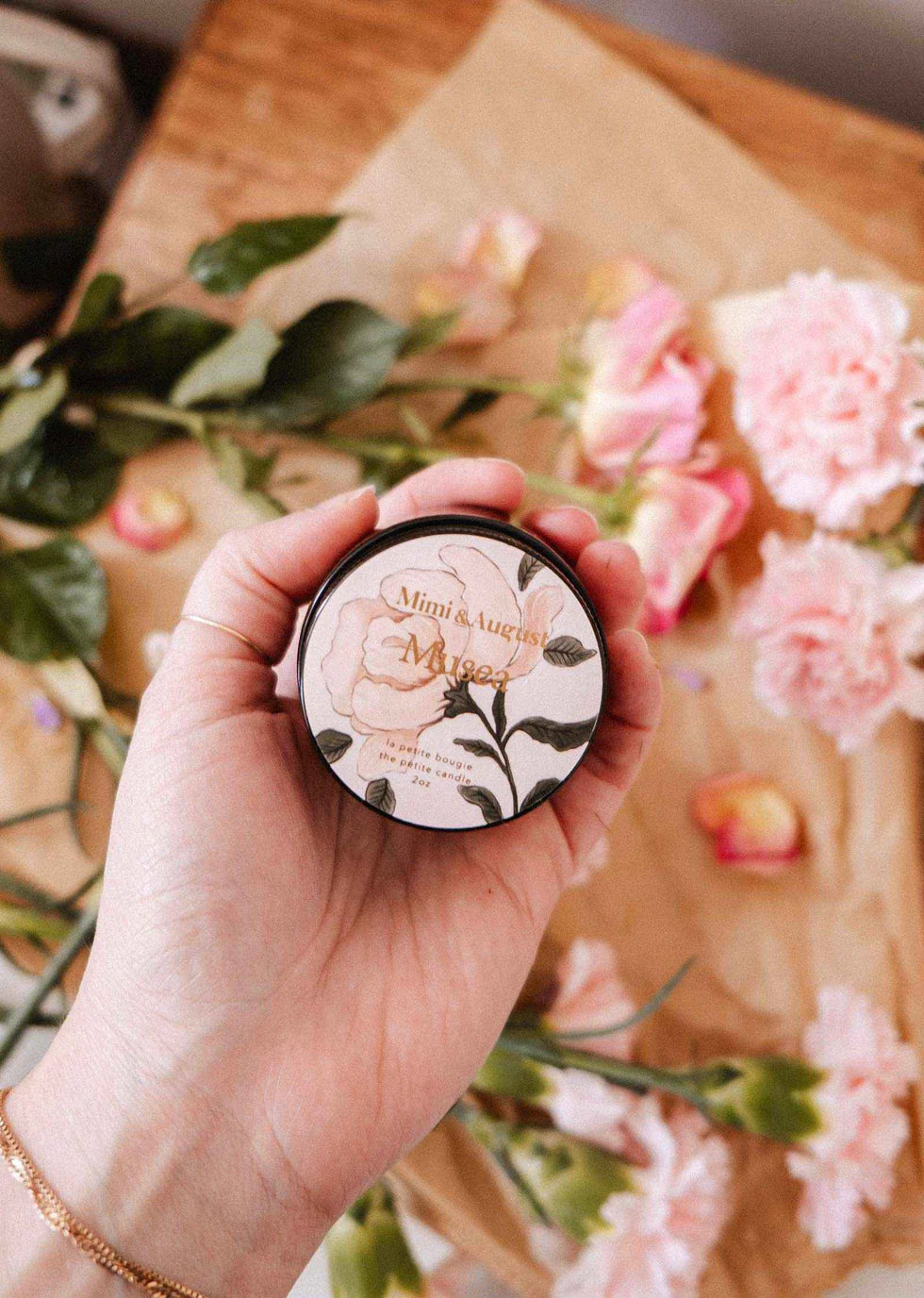 Mini bougie de soya 2 oz - Musea