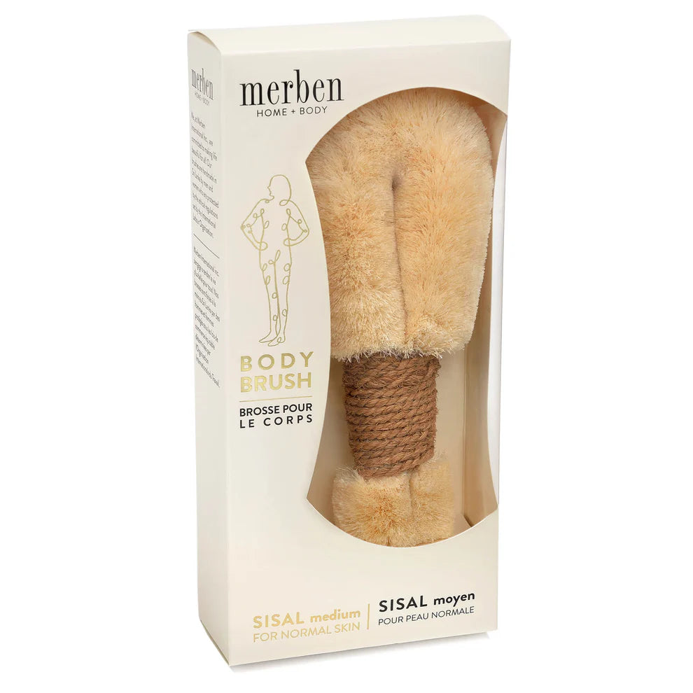 Brosse corporelle Sisal moyen - Beige