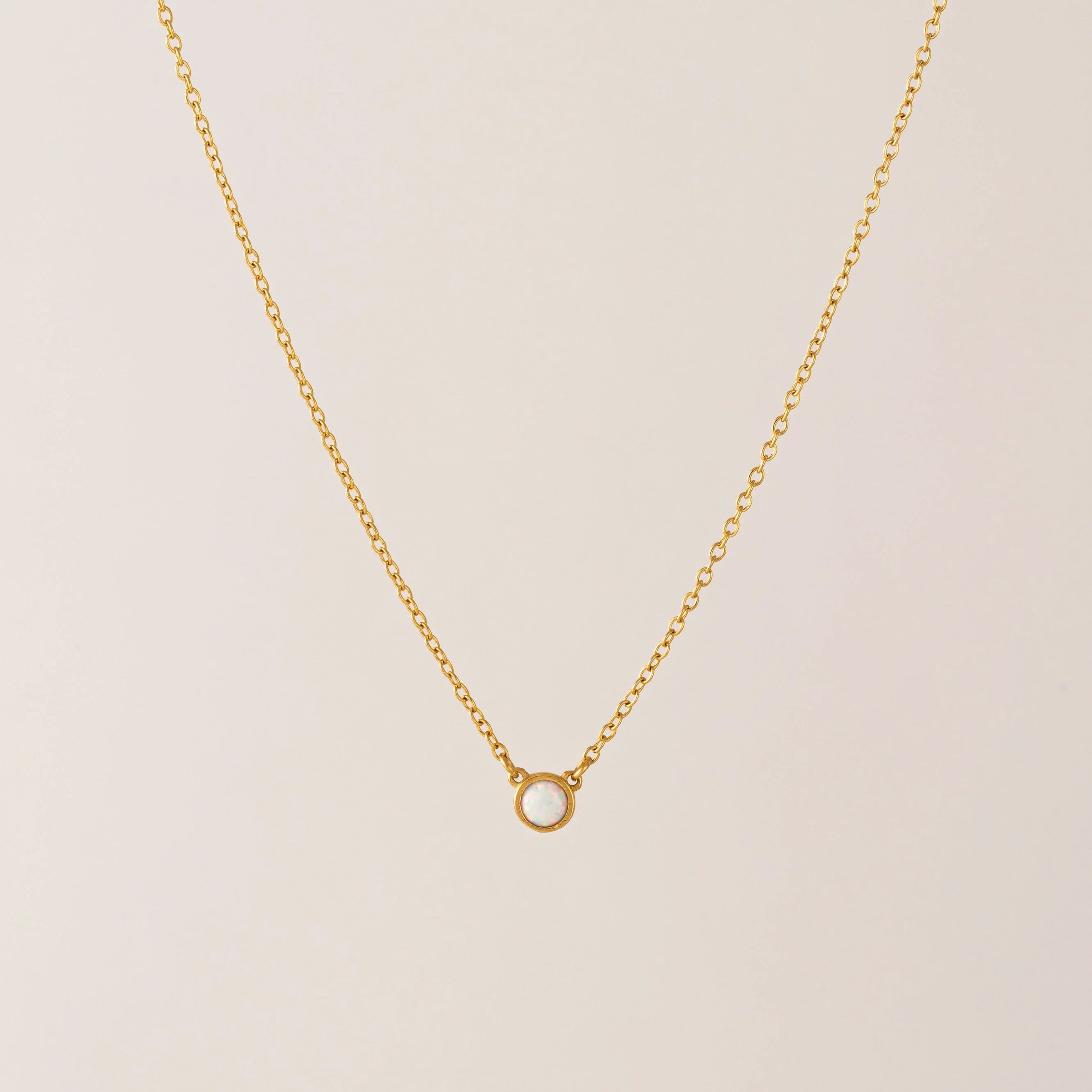 Collier Opale - Or