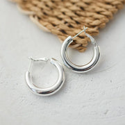 Boucles d'oreilles Optimal - Argent