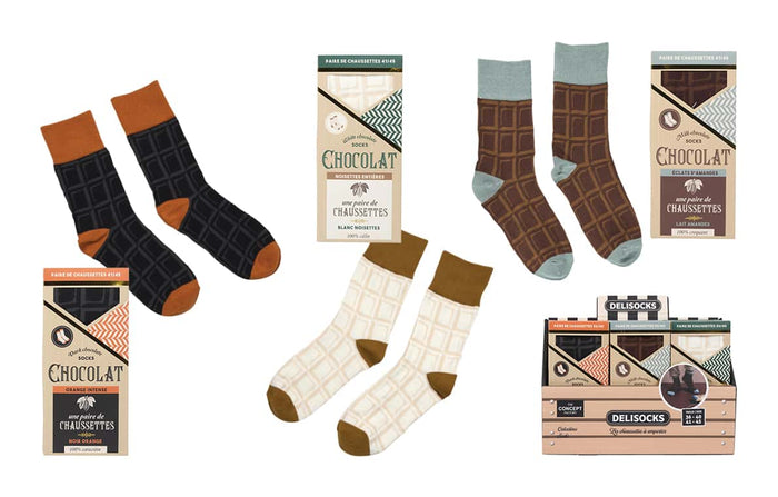 Chaussettes « à croquer »