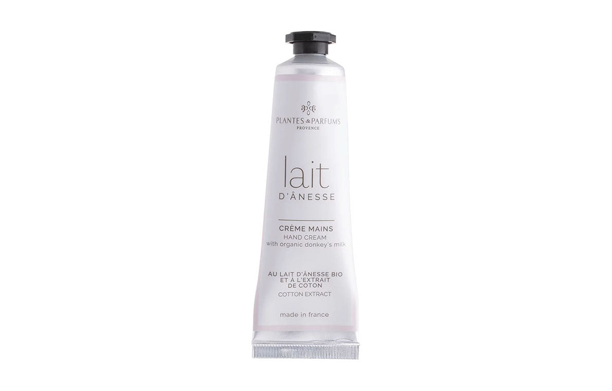 Crème à mains - Lait d'ânesse et extrait de coton