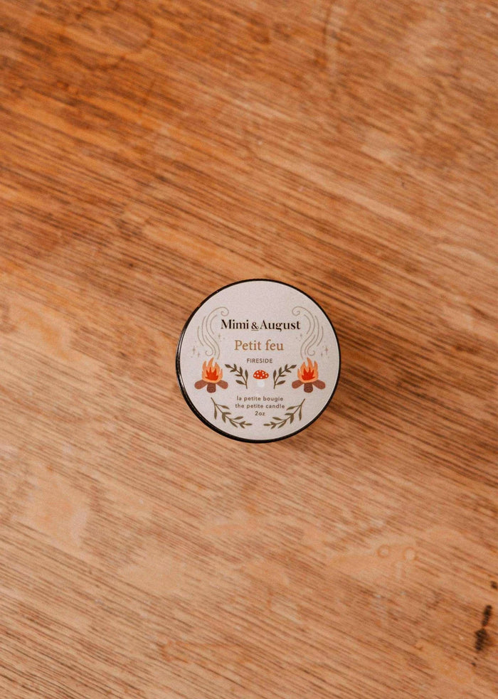 Mini bougie de soya 2 oz - Petit feu