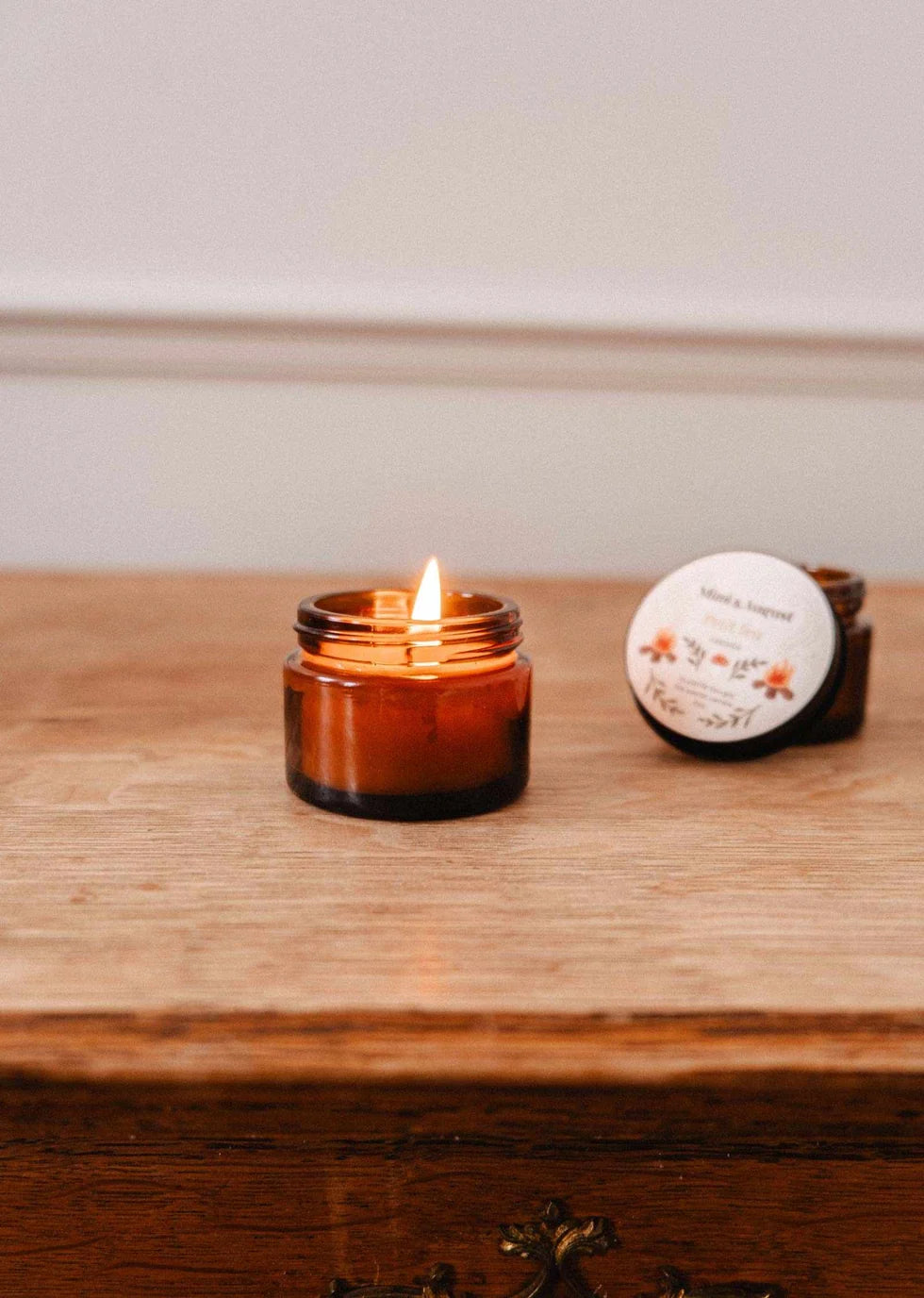 Mini bougie de soya 2 oz - Petit feu