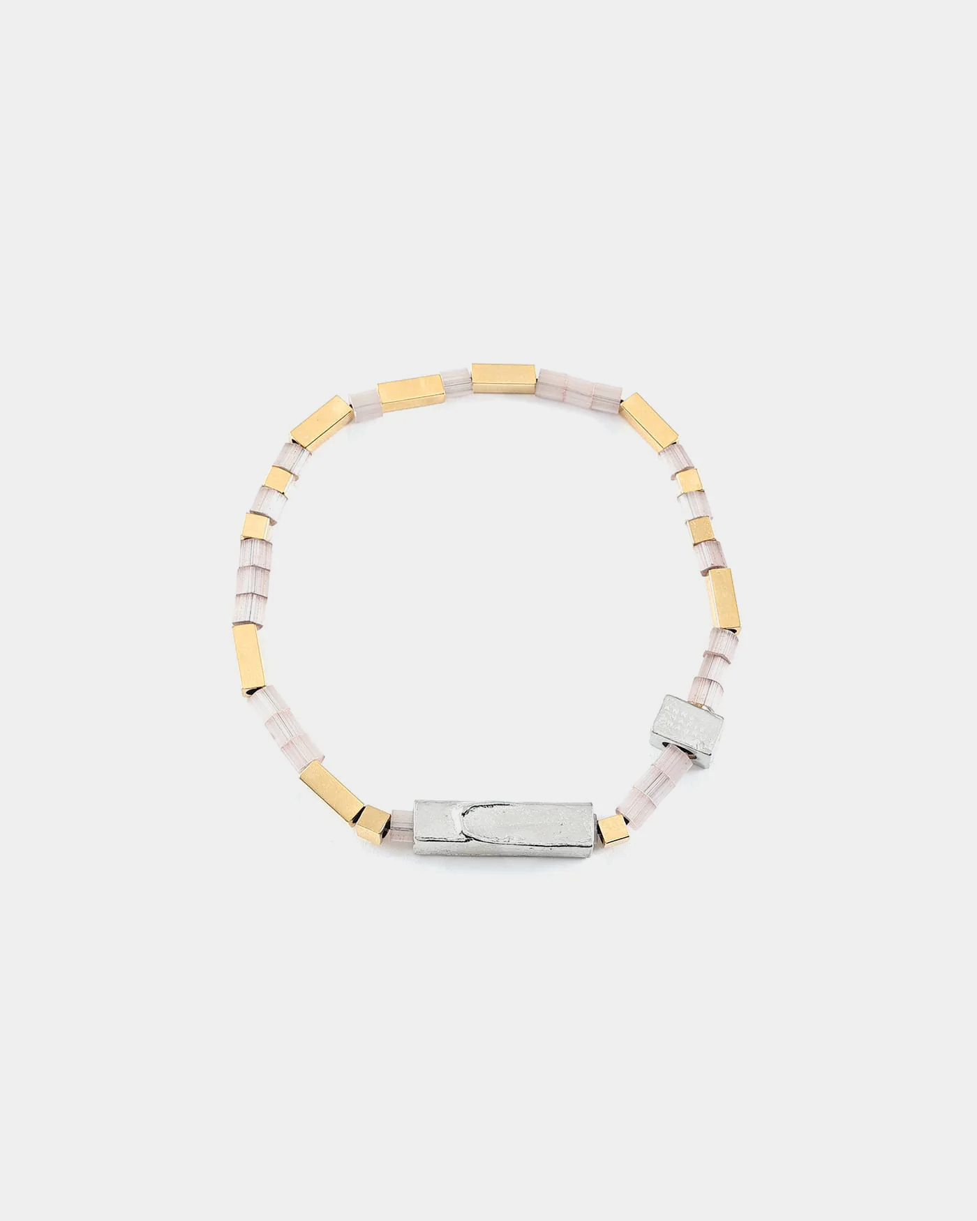 Bracelet Eulima - Deux tons - Pivoine