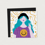 Carte carrée - Adèle