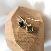 Boucles d'oreilles Radiance Mousse verte - Or