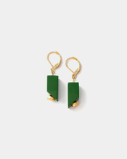 Boucles d'oreilles Estrella - Or - Rhubarbe