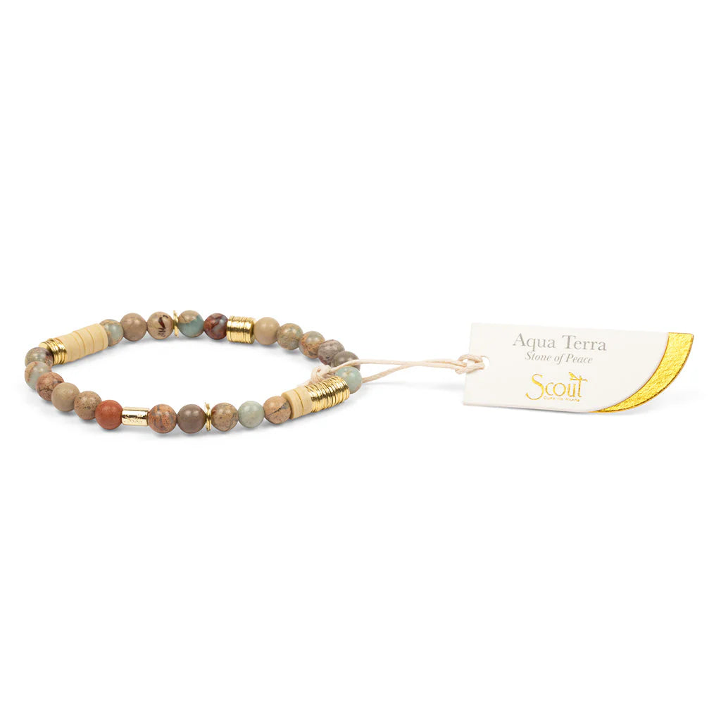 Bracelet intermix Aqua Terra - Or