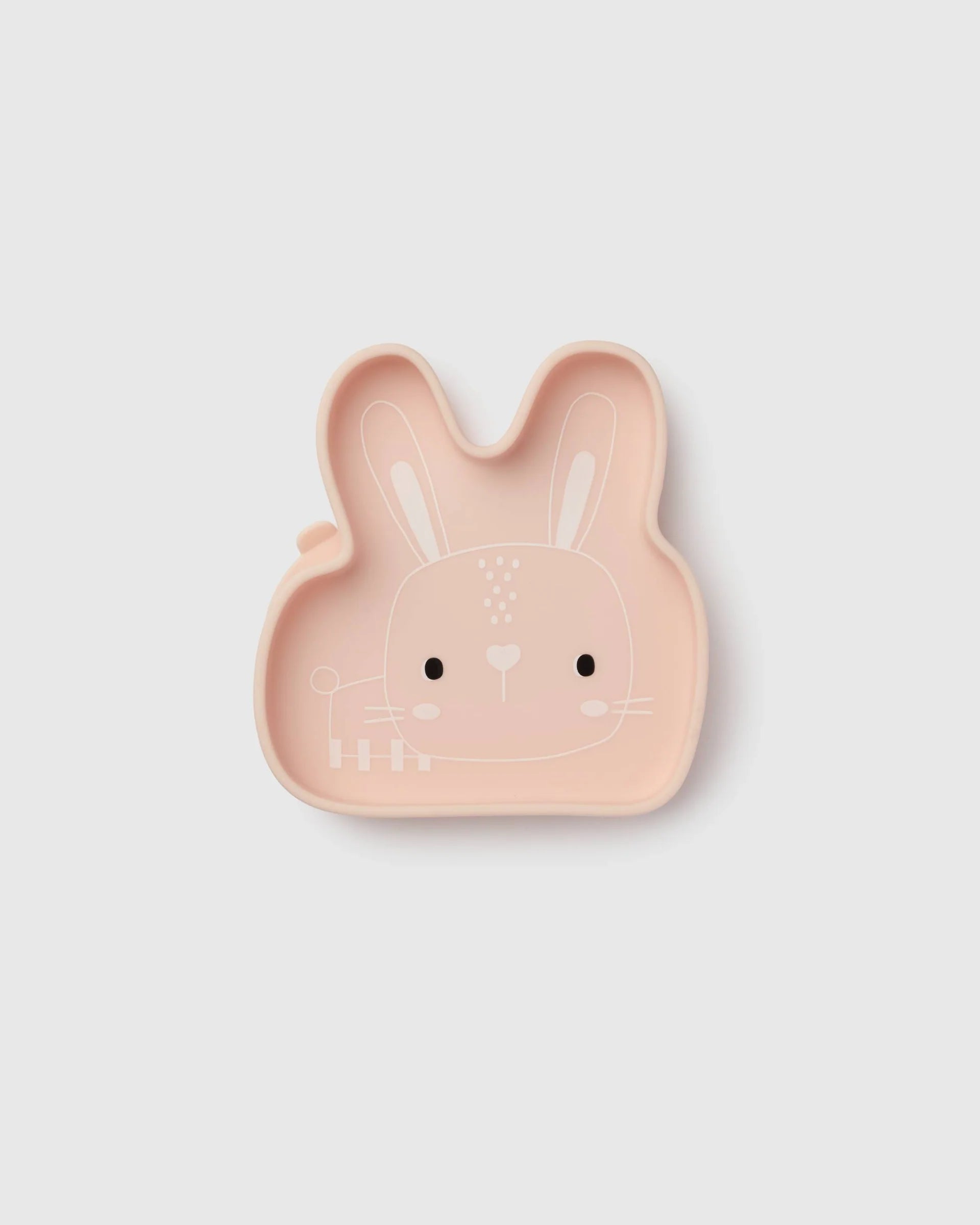 Assiette en silicone - Lapin