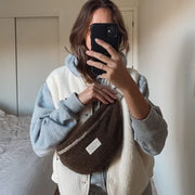 Sac Banane Sherpa - Olive