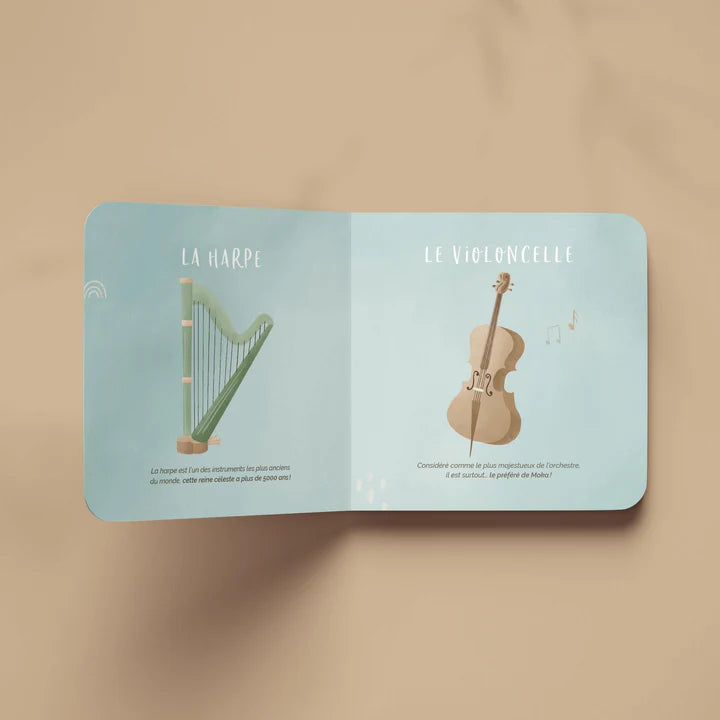 Livre - Moka découvre les instruments de musique classique