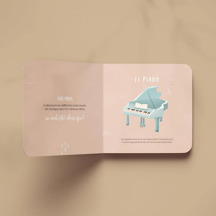 Livre - Moka découvre les instruments de musique classique