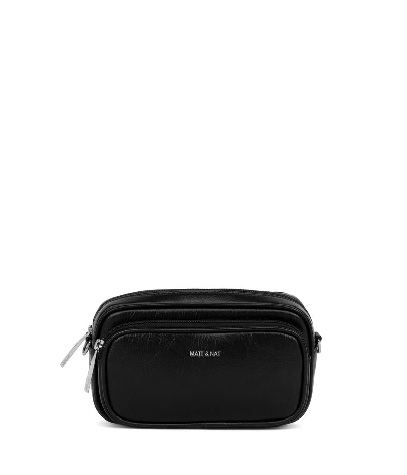 Soleil - Sac à bandoulière végétalien - Noir