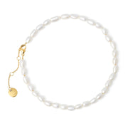 Bracelet de cheville Crystal - Or