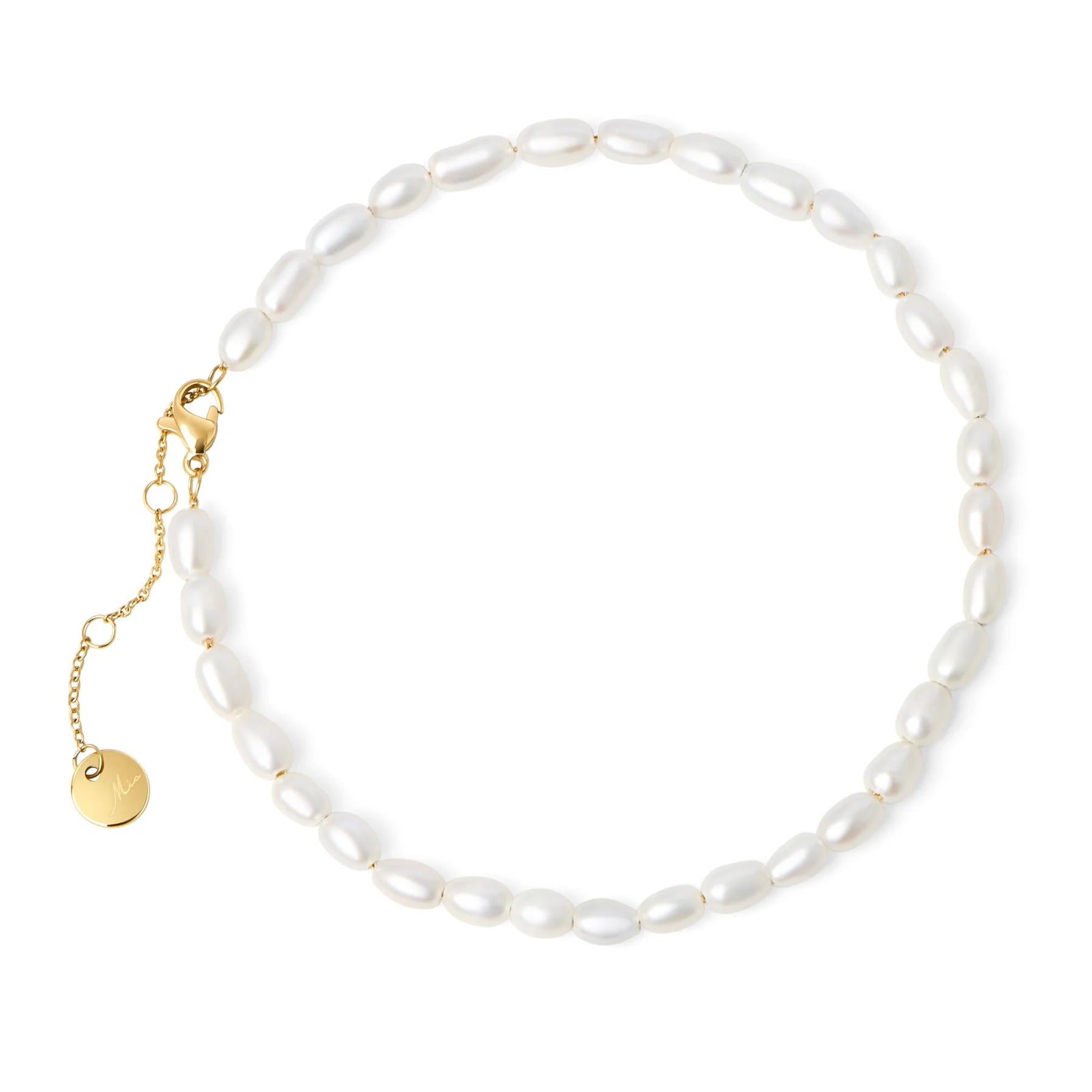 Bracelet de cheville Crystal - Or