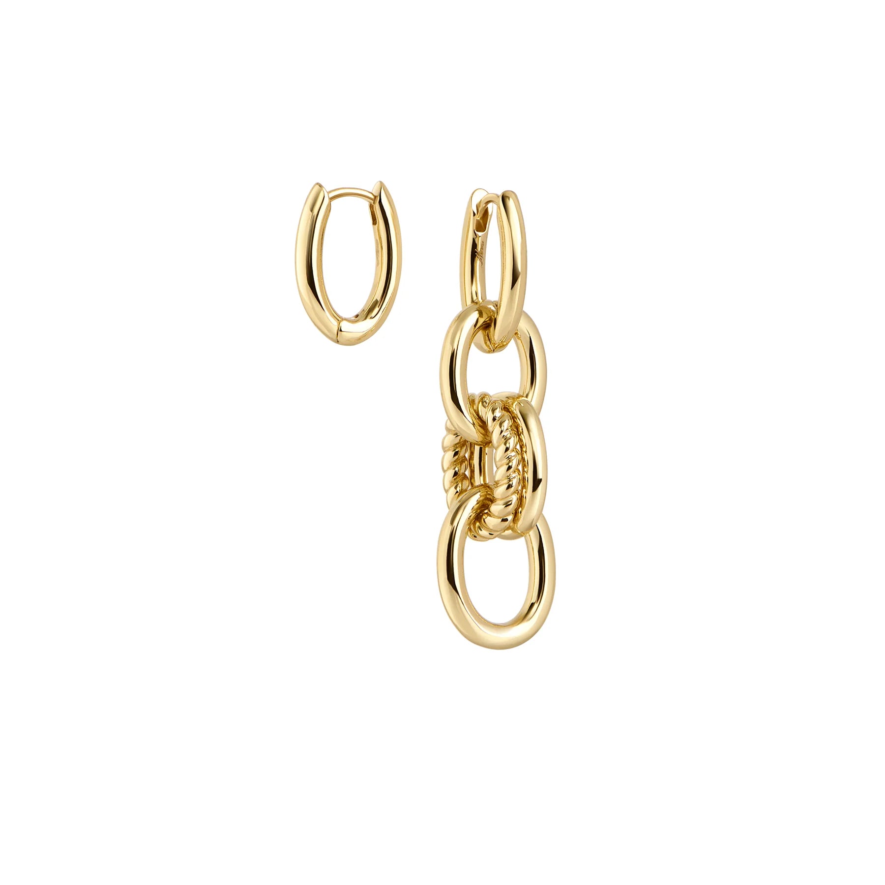 Boucles pendantes Cala - Or