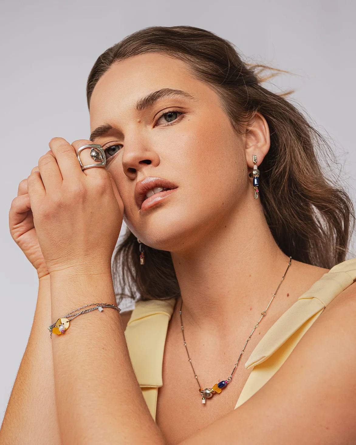 Collier Dardo - Argent - Écume