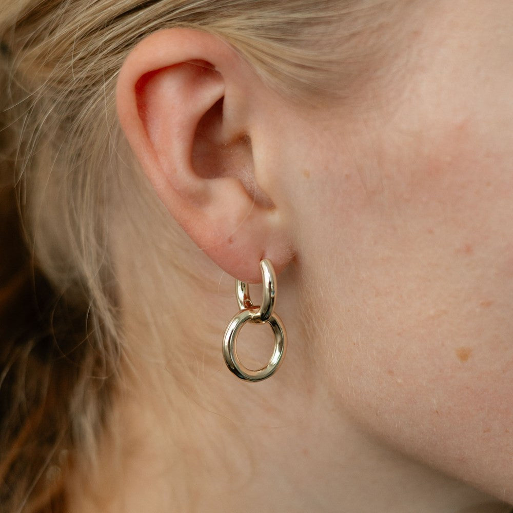 Boucles d'oreilles Tandem - Argent