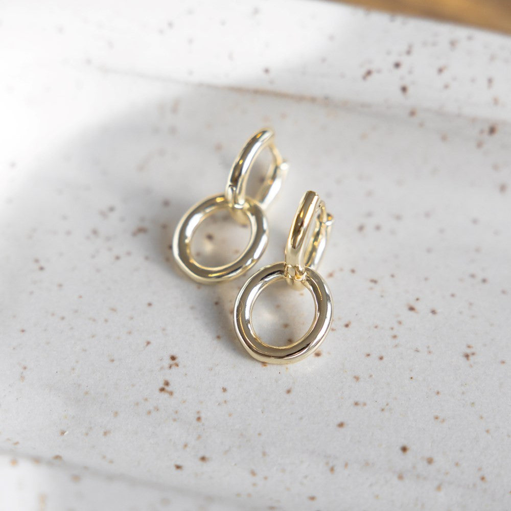 Boucles d'oreilles Tandem - Or