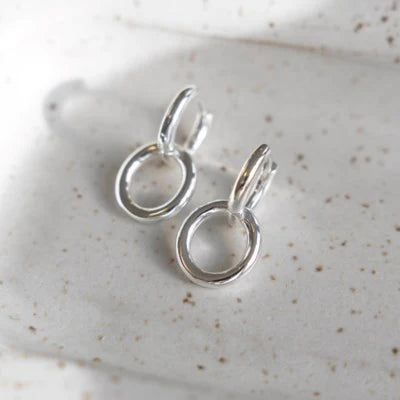 Boucles d'oreilles Tandem - Argent