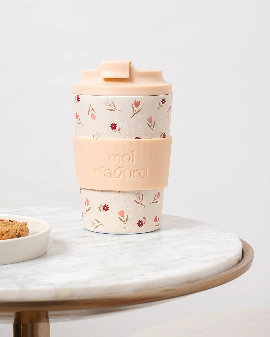 Tasse de voyage isotherme -  Mélange floral
