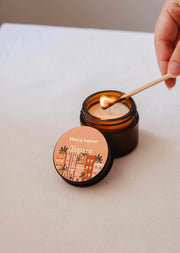 Mini bougie de soya 2 oz - Topaze