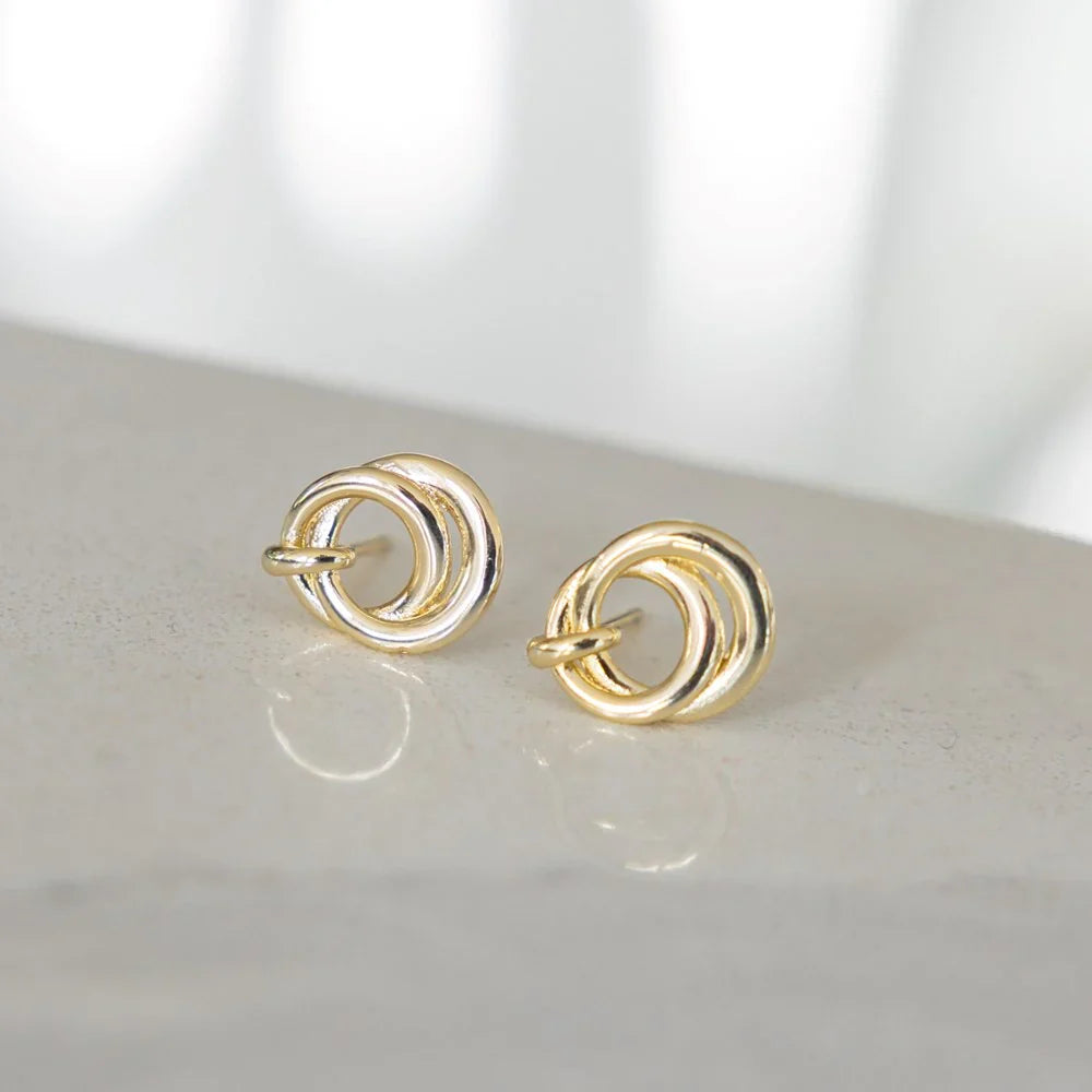 Boucles d'oreilles Unity - Or