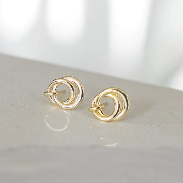 Boucles d'oreilles Unity - Or