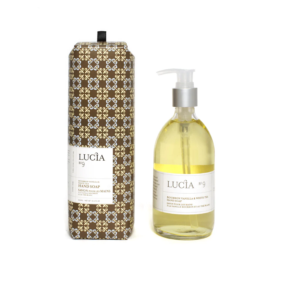 Savon liquide pour les mains - Vanille bourbon et thé blanc
