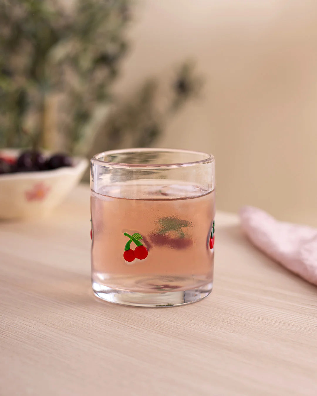 Verre - Cerises