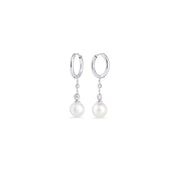 Boucles dormeuses Monroe - Argent