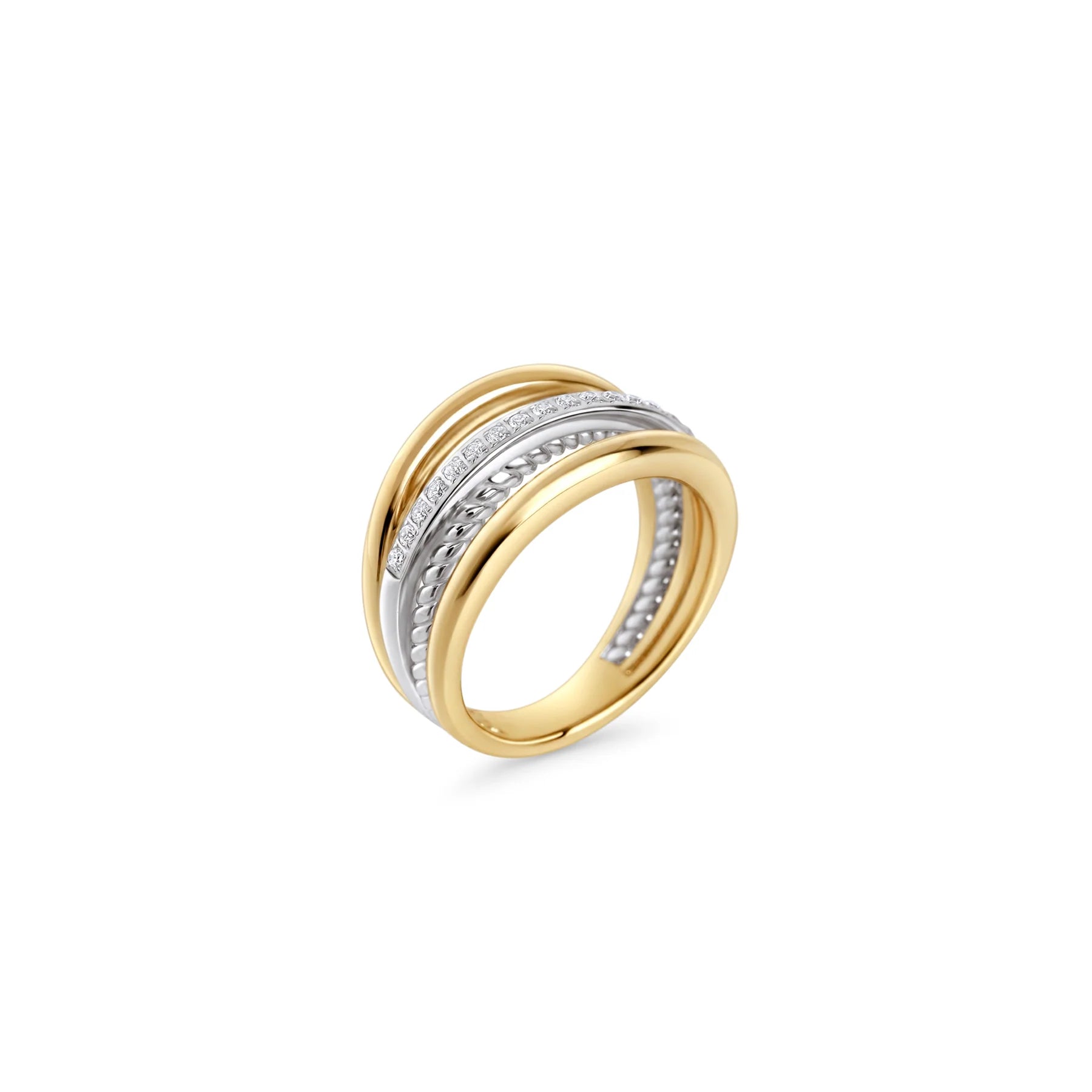 Bague Bela - Argent et Or